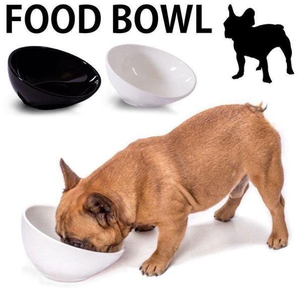 犬 食器 陶器 犬用 食事 皿 いぬ フレンチブルドッグ 専用 フード ボウル ペット 餌入れ ペット用 水入れ ご飯 皿 食器台 ペット食器